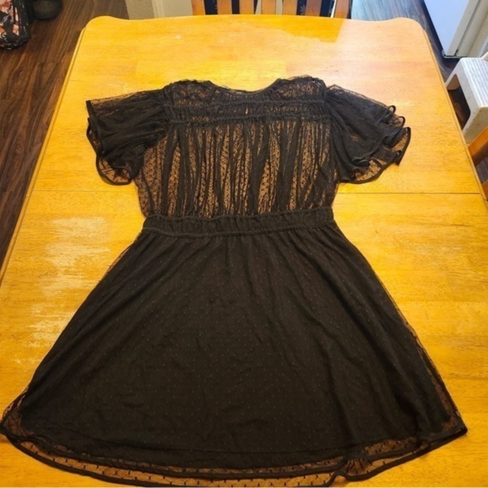 Elegant Black Lace Scotch & Soda Dress size XL